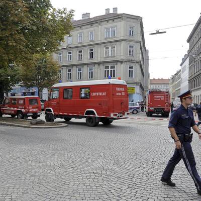 Großbrand in Wien-Leopoldstadt
