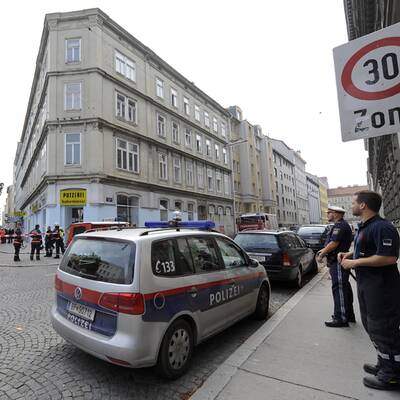 Großbrand in Wien-Leopoldstadt