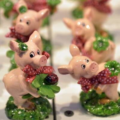 Trotz eisiger Kälte wurde der Jahreswechsel ausgiebig gefeiert. 