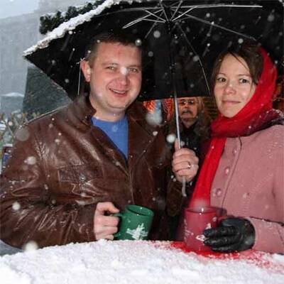 Schnee in Österreich