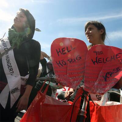 Demo gegen die Krise