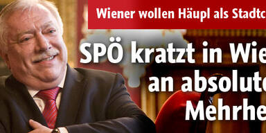 SP kratzt in Wien an absoluter Mehrheit