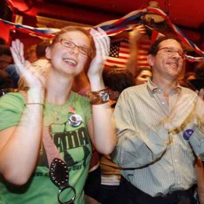 Weltweite Wahlpartys