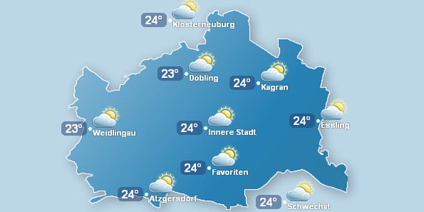 So wird das Wetter beim Donauinselfest