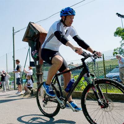 Deutsches Trainingscamp in Eppan, Italien