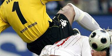 Brutalo-Foul von Wiese