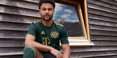 Serge Gnabry im Wiesn-Look