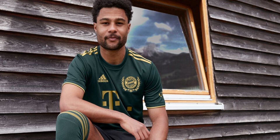 Serge Gnabry im Wiesn-Look