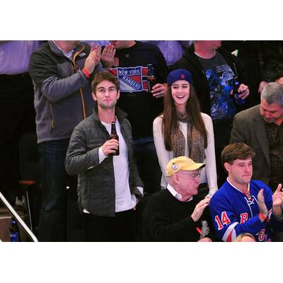 Chace Crawford: Date mit einer brünetten Unbekannten.