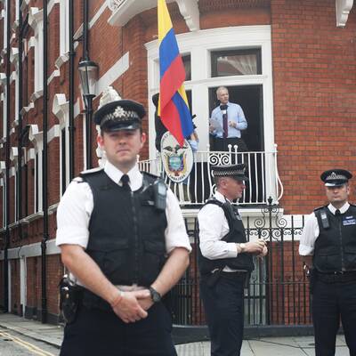 Der Wikileaks-Gründer zeigt sich kampfeslustig