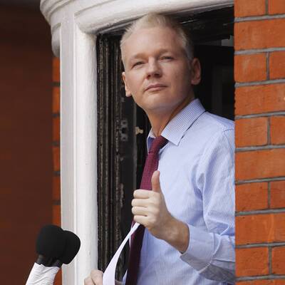 Der Wikileaks-Gründer zeigt sich kampfeslustig