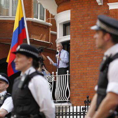 Der Wikileaks-Gründer zeigt sich kampfeslustig