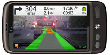 Erste Augmented Reality Navi-App startet
