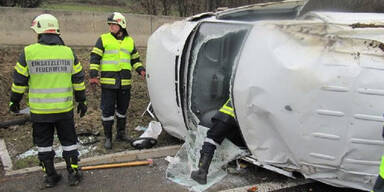 Steirer sprang zweimal vor LKW