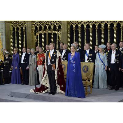 Krönung in den Niederlanden: Prinzessinnen bei der Probe