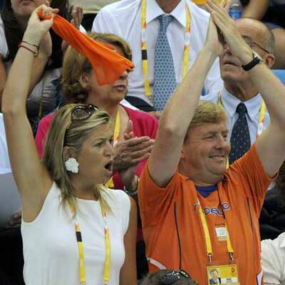 Olympia: Prinz Willem-Alexander bohrt in der Nase