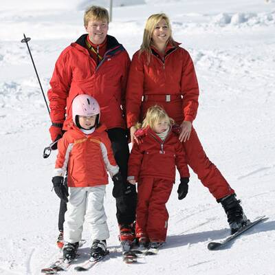 Holländische Königsfamilie in Lech