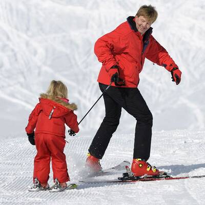 Holländische Königsfamilie in Lech