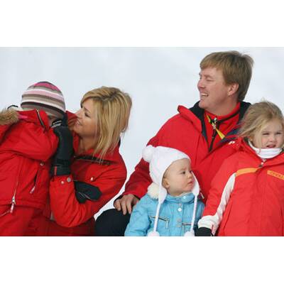 Holländische Königsfamilie in Lech