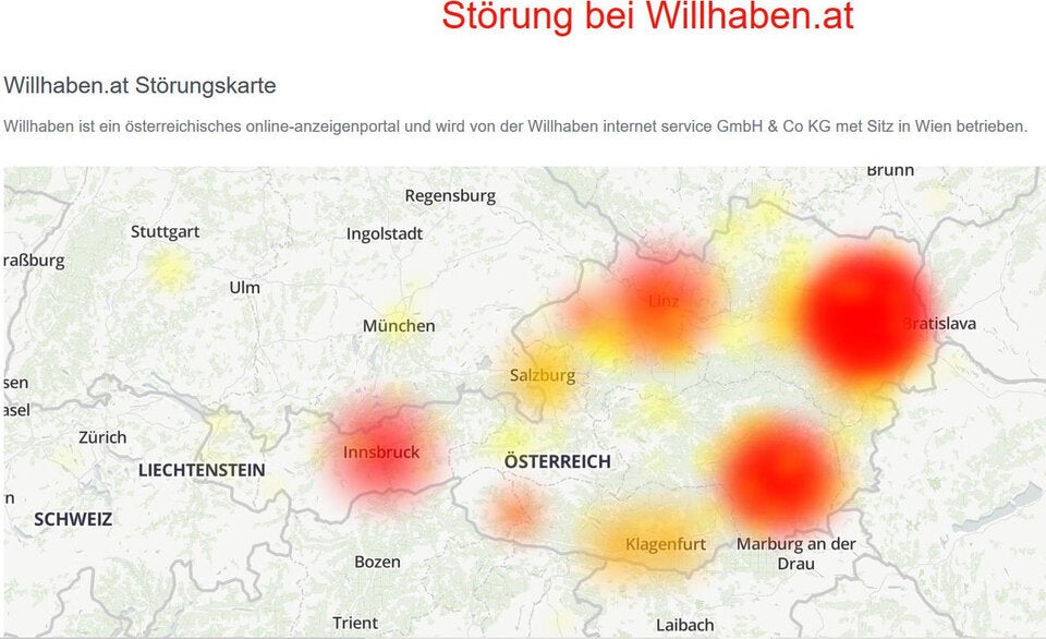 willhaben.at kämpft weiter mit Problemen