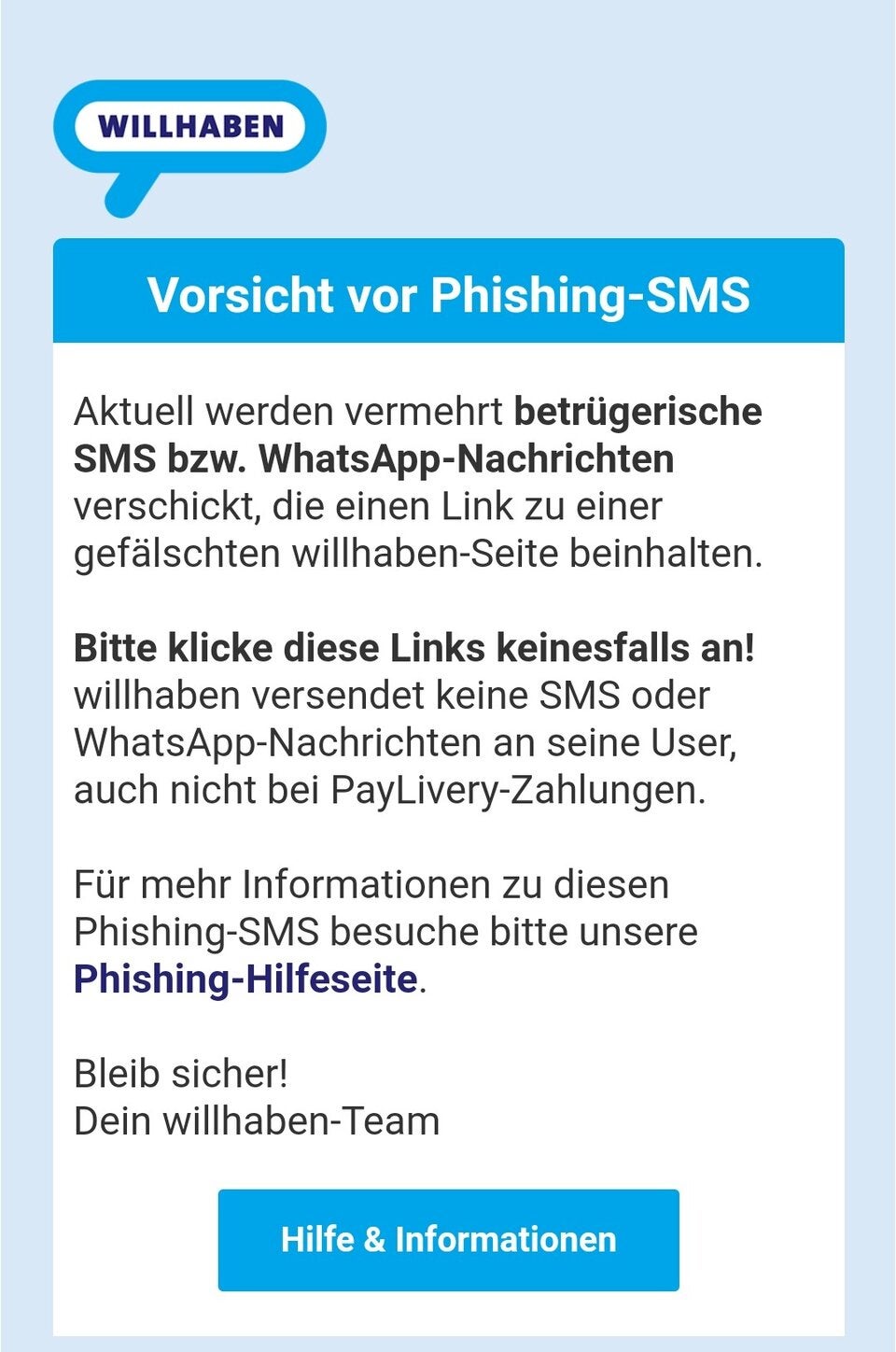 Achtung: Mega-Betrug bei willhaben