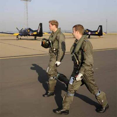 Prinz William zum Flieger ausgebildet