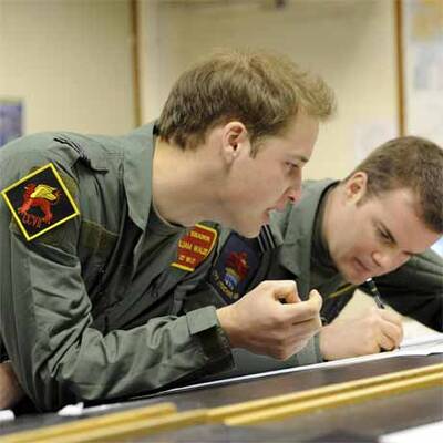 Prinz William zum Flieger ausgebildet