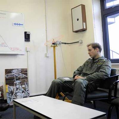 Prinz William zum Flieger ausgebildet