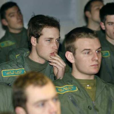 Prinz William bei der Luftwaffe