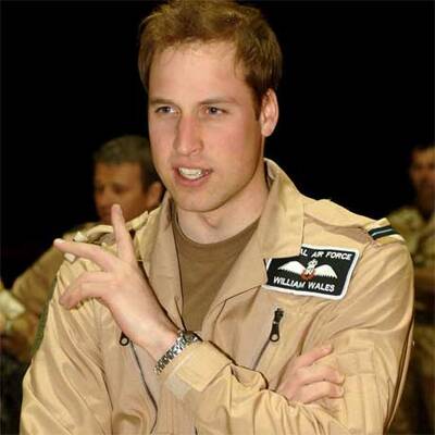 Prinz William zu Besuch bei den britischen Truppen in Afghanistan