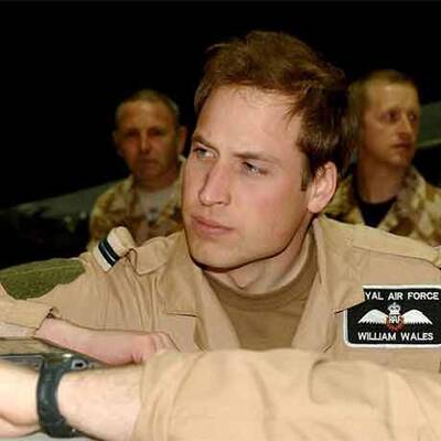 Prinz William zu Besuch bei den britischen Truppen in Afghanistan