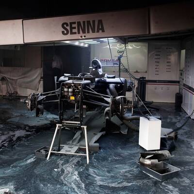 F1: Feuer in der Williams-Box