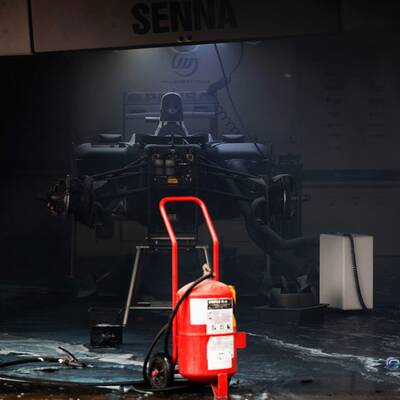 F1: Feuer in der Williams-Box