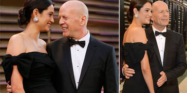 Bruce Willis, Emma Heming bei Vanity Fair Oscarparty