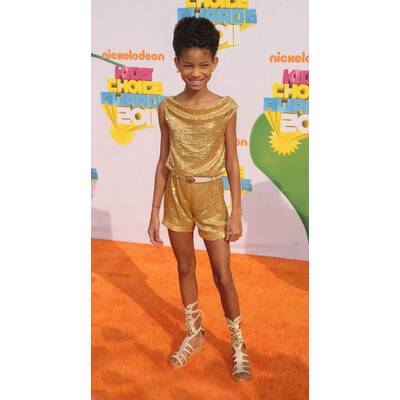 Stars im Metallic-Look