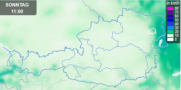 Das waren die heißesten Orte Österreichs