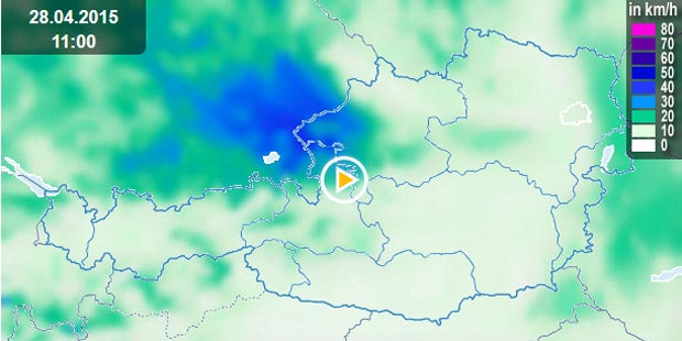 Sturm bläst uns den Frühling weg