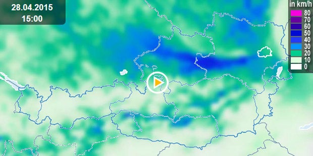 Sturm bläst uns den Frühling weg