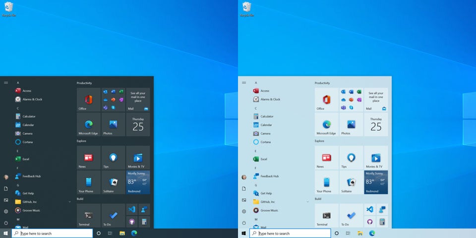 Windows 10 bekommt völlig neues Startmenü