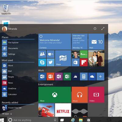 Windows 10 Präsentation (Jänner 2015)