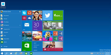 Alle Infos vom neuen Windows 10