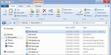 Windows 8: Explorer mit Ribbon-Interface