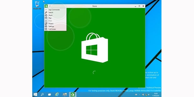 Windows 9: Fotos zeigen Startmenü