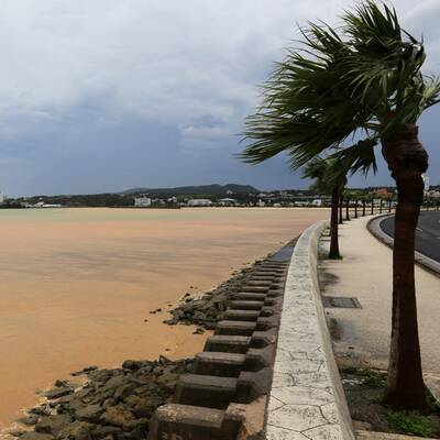 So wütet Taifun Neoguri