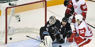 Red Wings machen Sharks das Leben schwer