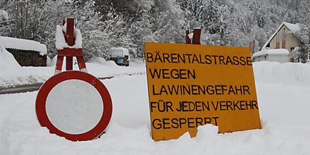 Schneefall richtet schon wieder Chaos an