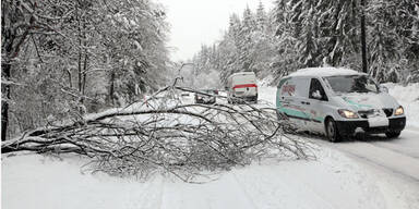 Wintereinbruch: Schon wieder Schnee im Süden