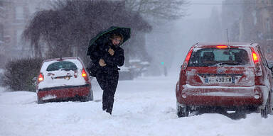 Schnee in Cambrai