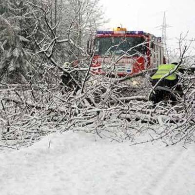 Schneechaos in NÖ