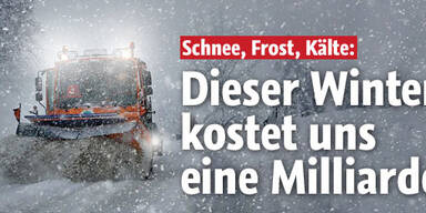 Winter kostet uns eine Milliarde